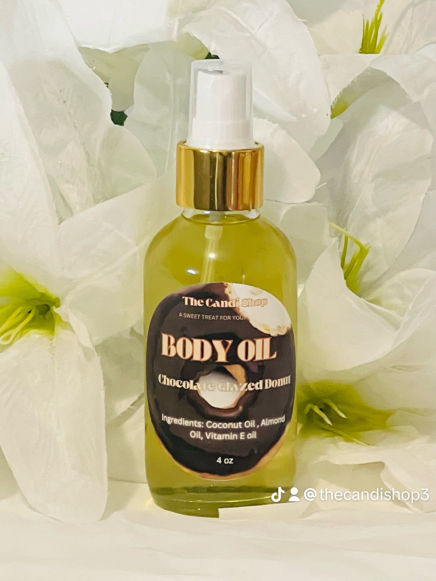 Chocolate Glazed Donut Body Oil