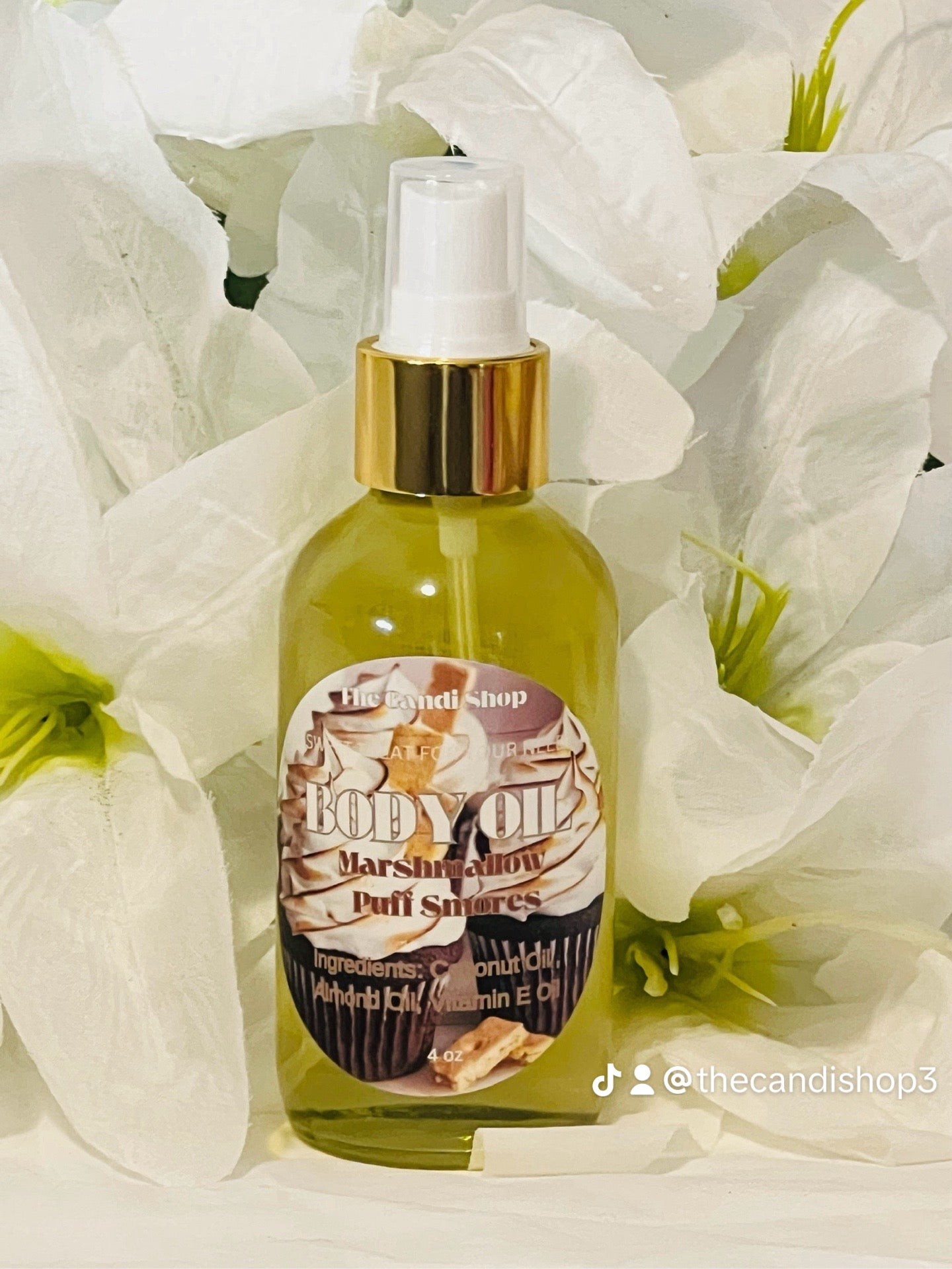 Marshmallow Puff S’mores Body Oil