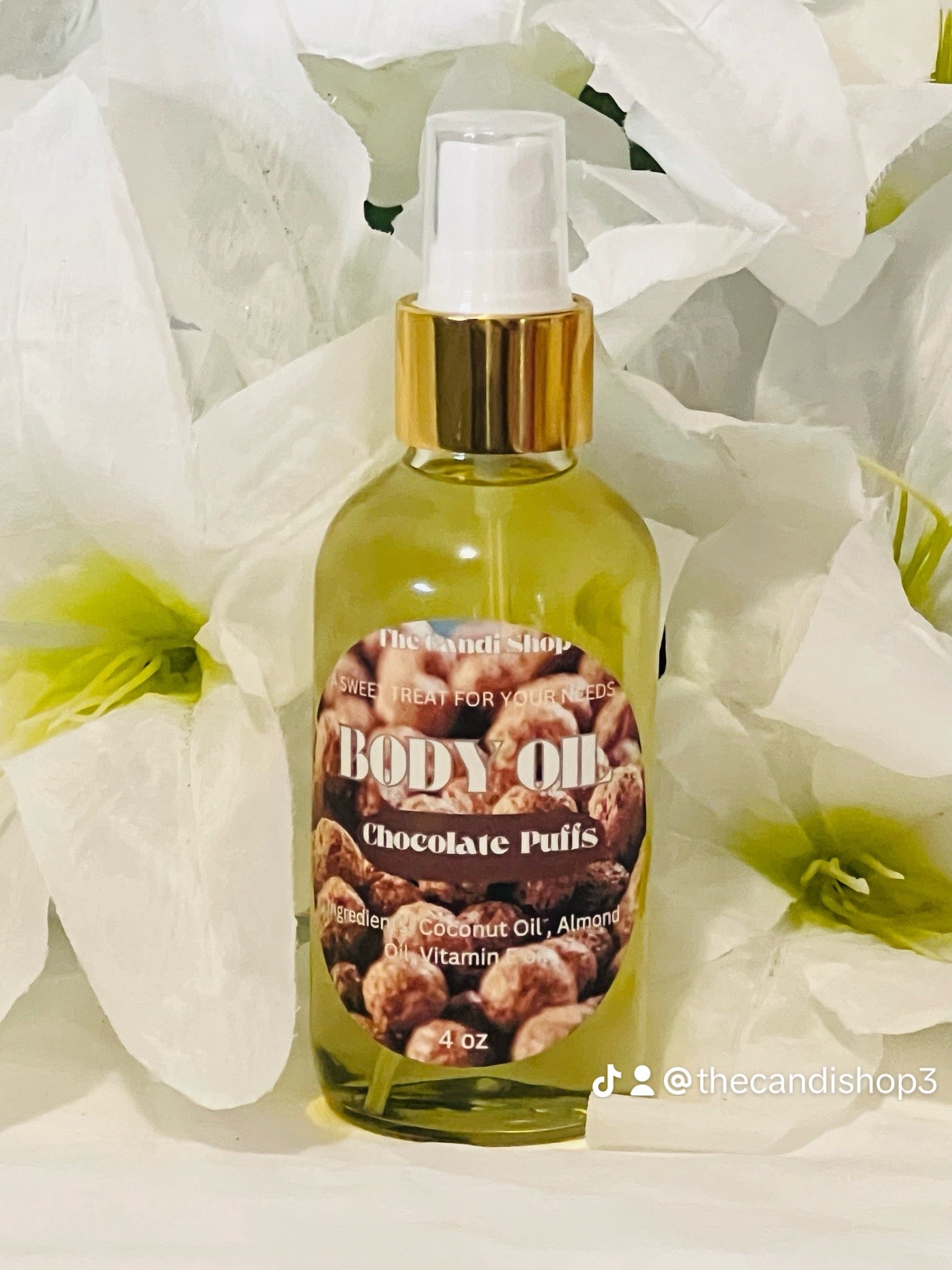 Chocolate Puffs  Body Oil